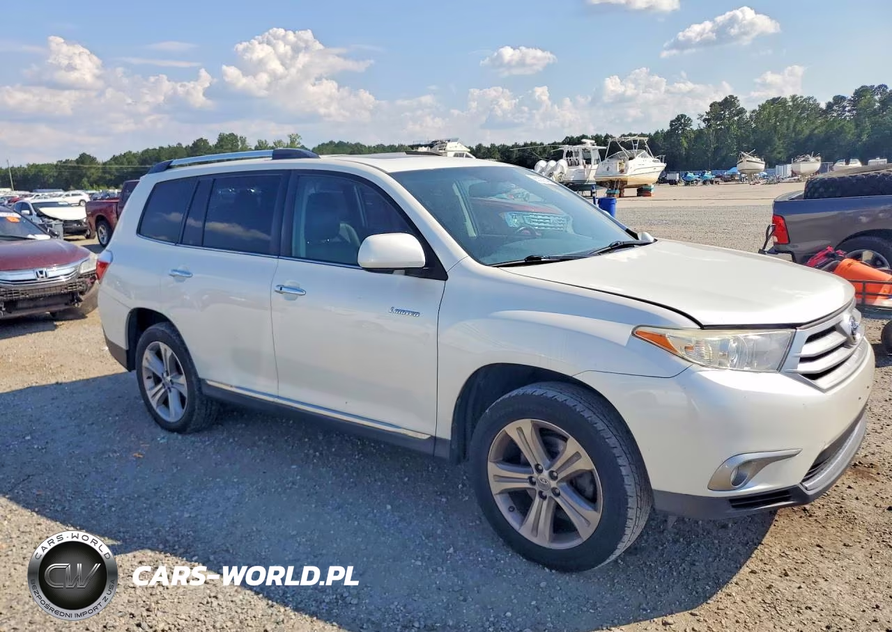 2013 Toyota Highlander Limited VIN:5TDDK3EH0DS240969 - 4