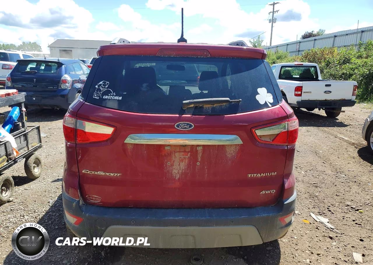 2020 Ford Ecosport Titanium VIN:MAJ6S3KL2LC313072 - 6