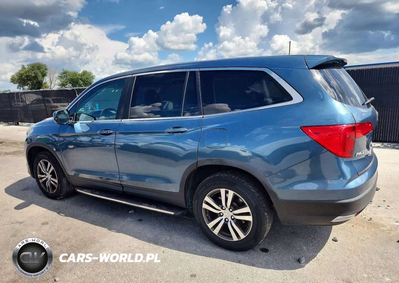 2016 Honda Pilot Exl VIN:5FNYF6H5XGB076003 - 2