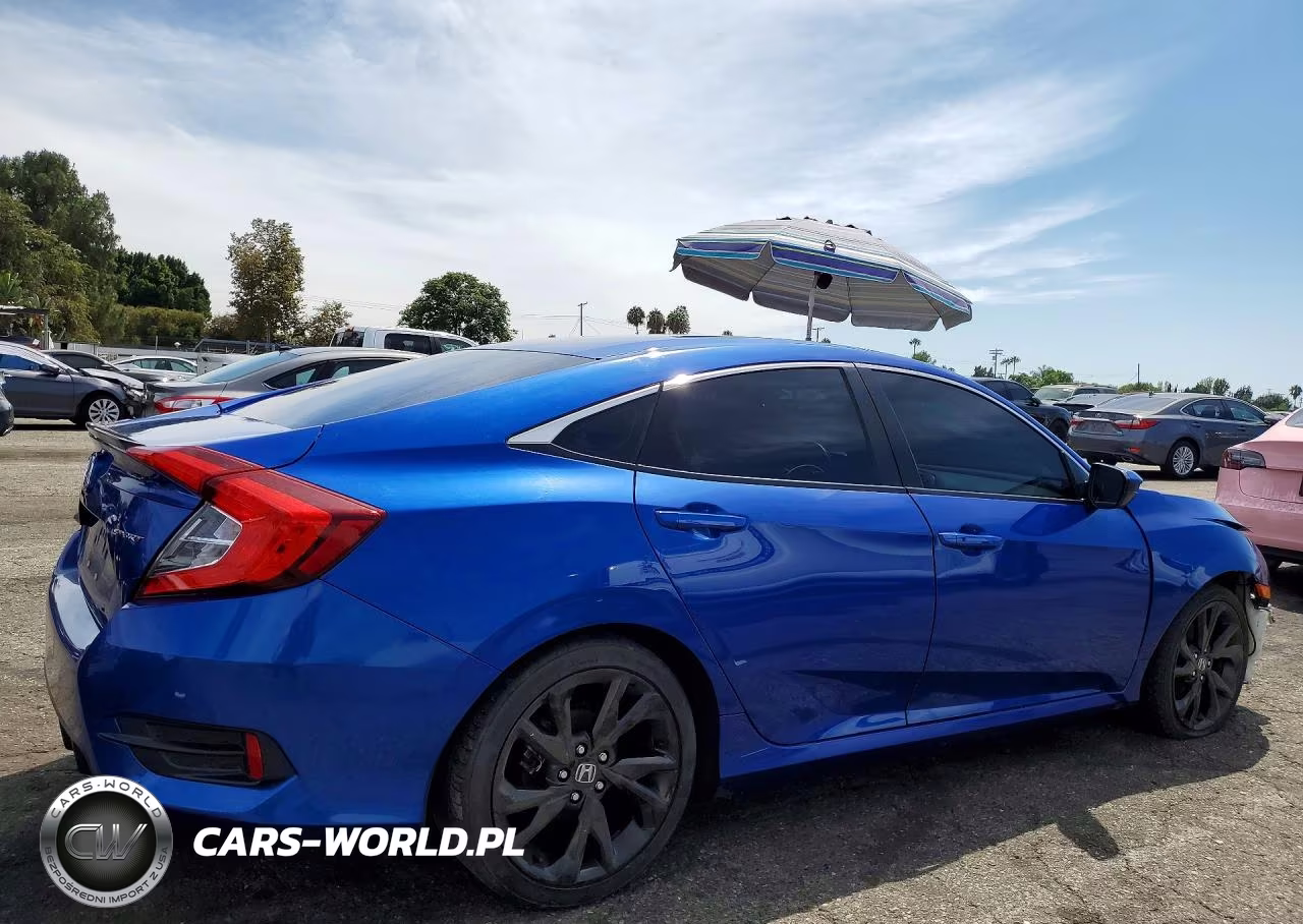2020 Honda Civic Sport VIN:2HGFC2F89LH569876 - 3