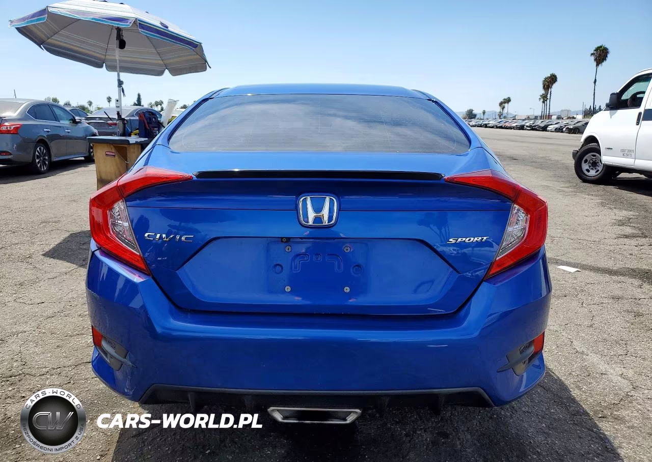 2020 Honda Civic Sport VIN:2HGFC2F89LH569876 - 6