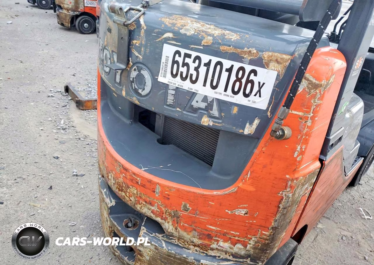2016 Toyota 8Fgcu20 Forklift VIN:75301 - 6