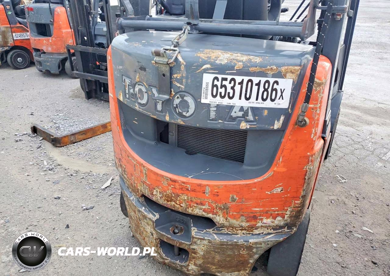 2016 Toyota 8Fgcu20 Forklift VIN:75301 - 9