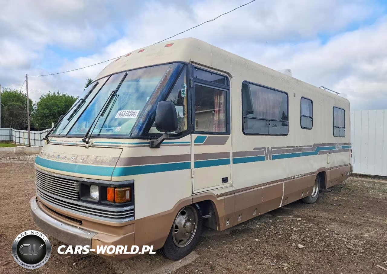 1989 Winnebago Chieftain Rv VIN:1GBKP37W8K3320009 - 2