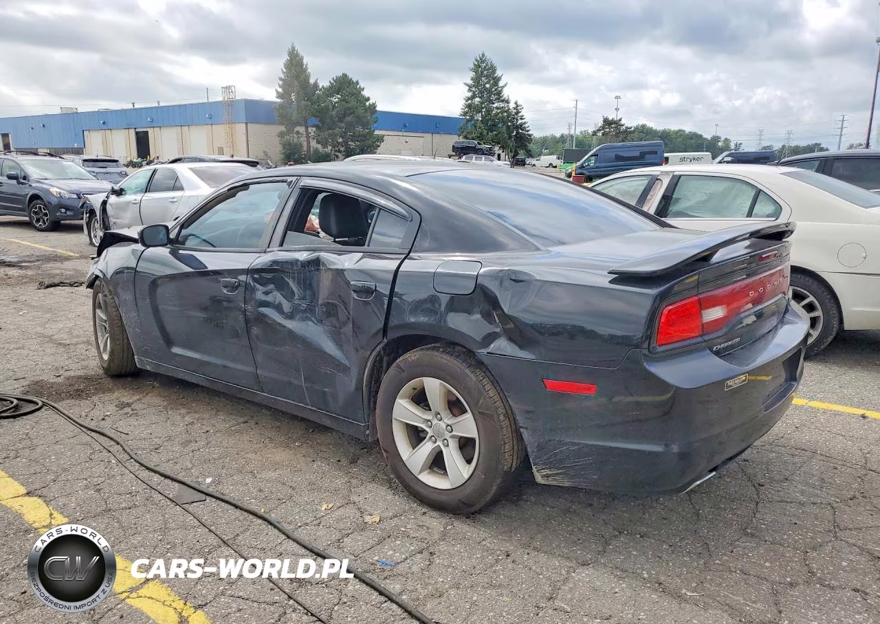 2012 Dodge Charger Se VIN:2C3CDXBGXCH136015 - 2
