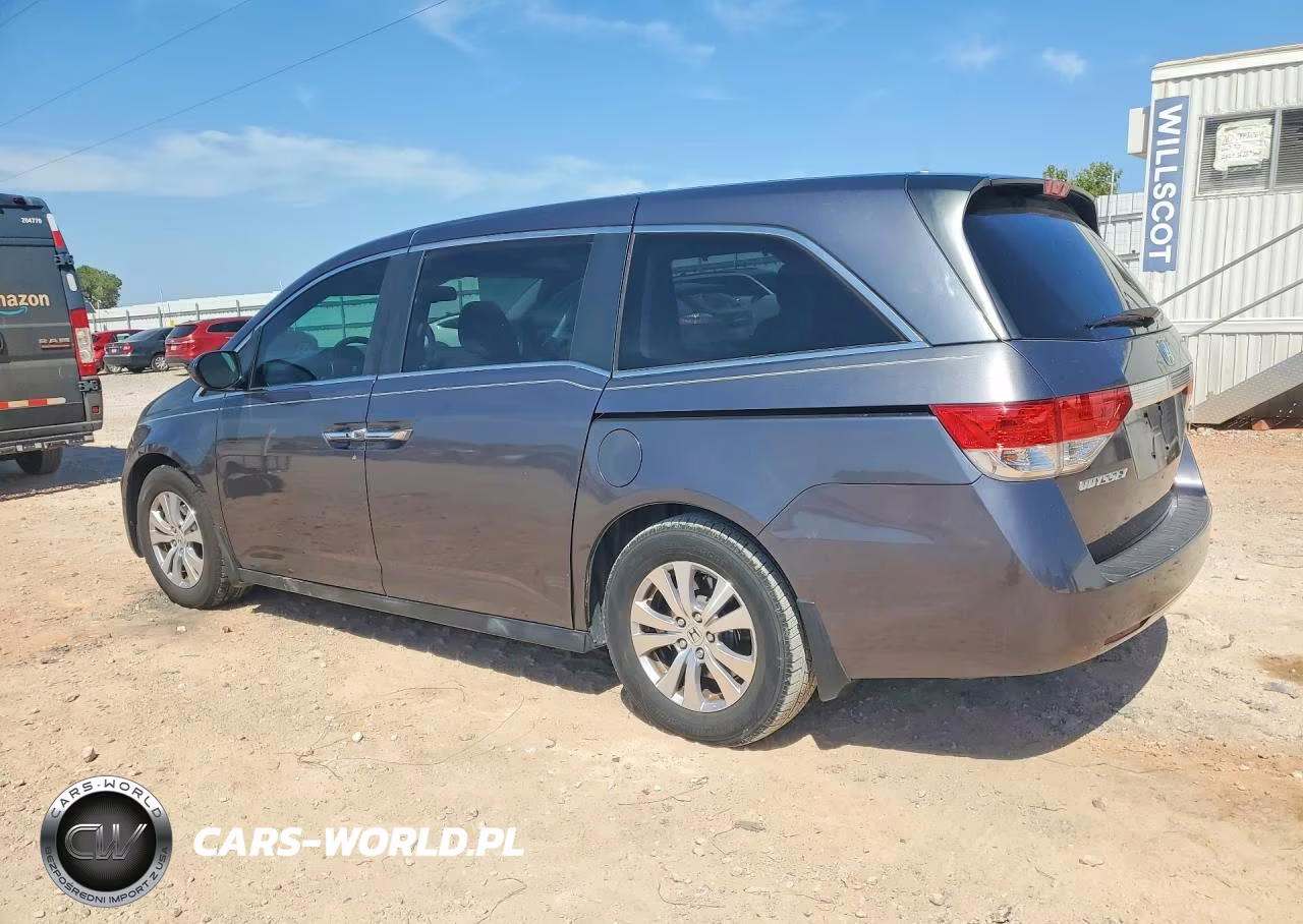 2016 Honda Odyssey Exl VIN:5FNRL5H62GB099243 - 2