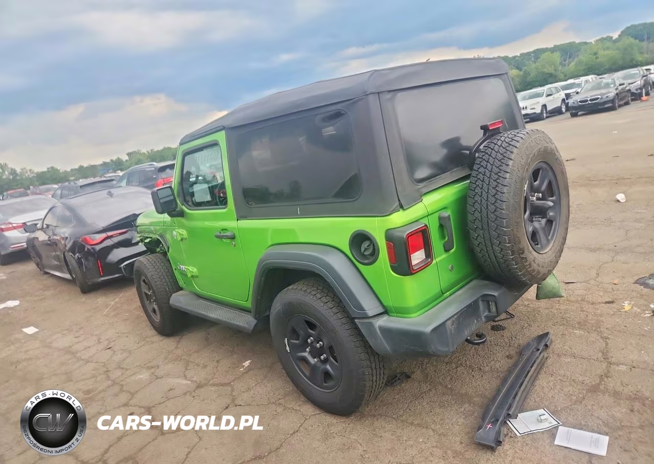 2018 Jeep Wrangler Sport VIN:1C4GJXAN8JW263088 - 2
