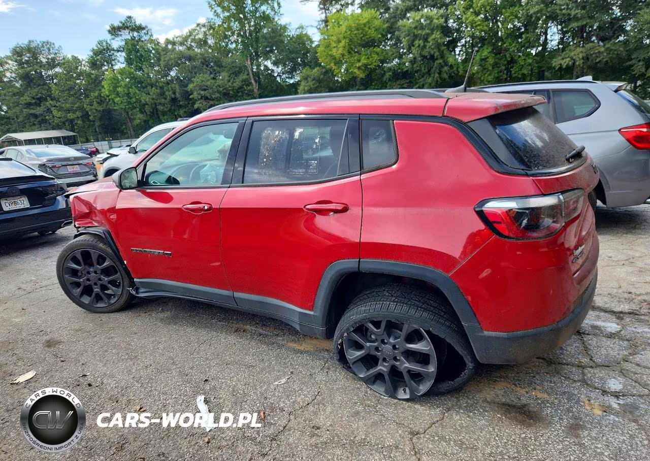 2021 Jeep Compass 80Th Edition VIN:3C4NJDEB9MT595217 - 2