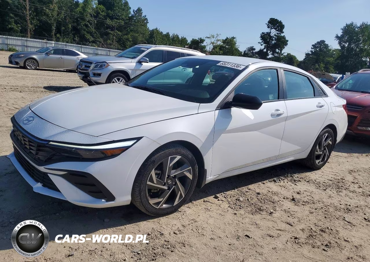 2025 Hyundai Elantra Sel Sport VIN:KMHLM4DG4SU022400 - 1