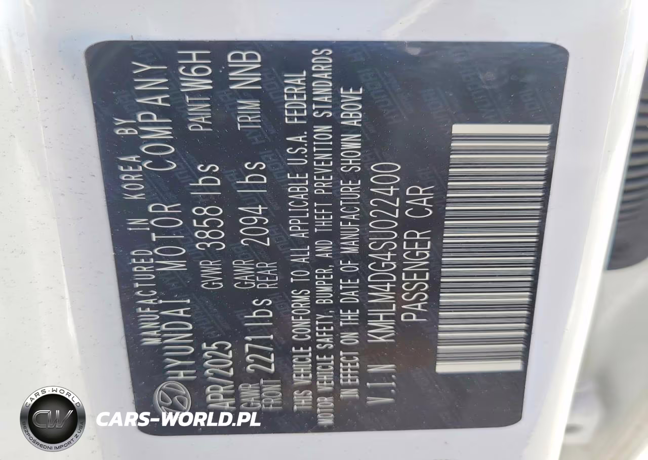 2025 Hyundai Elantra Sel Sport VIN:KMHLM4DG4SU022400 - 12