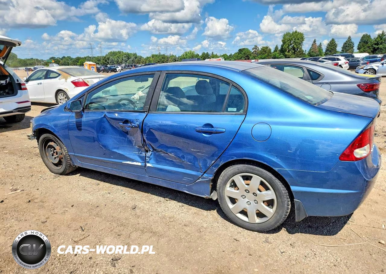 2009 Honda Civic Lx VIN:1HGFA165X9L003615 - 2