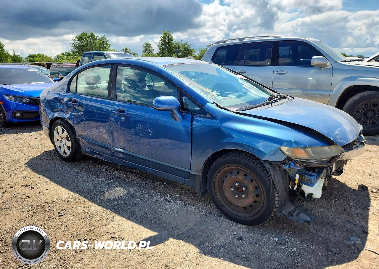 2009 Honda Civic Lx VIN:1HGFA165X9L003615 - 4