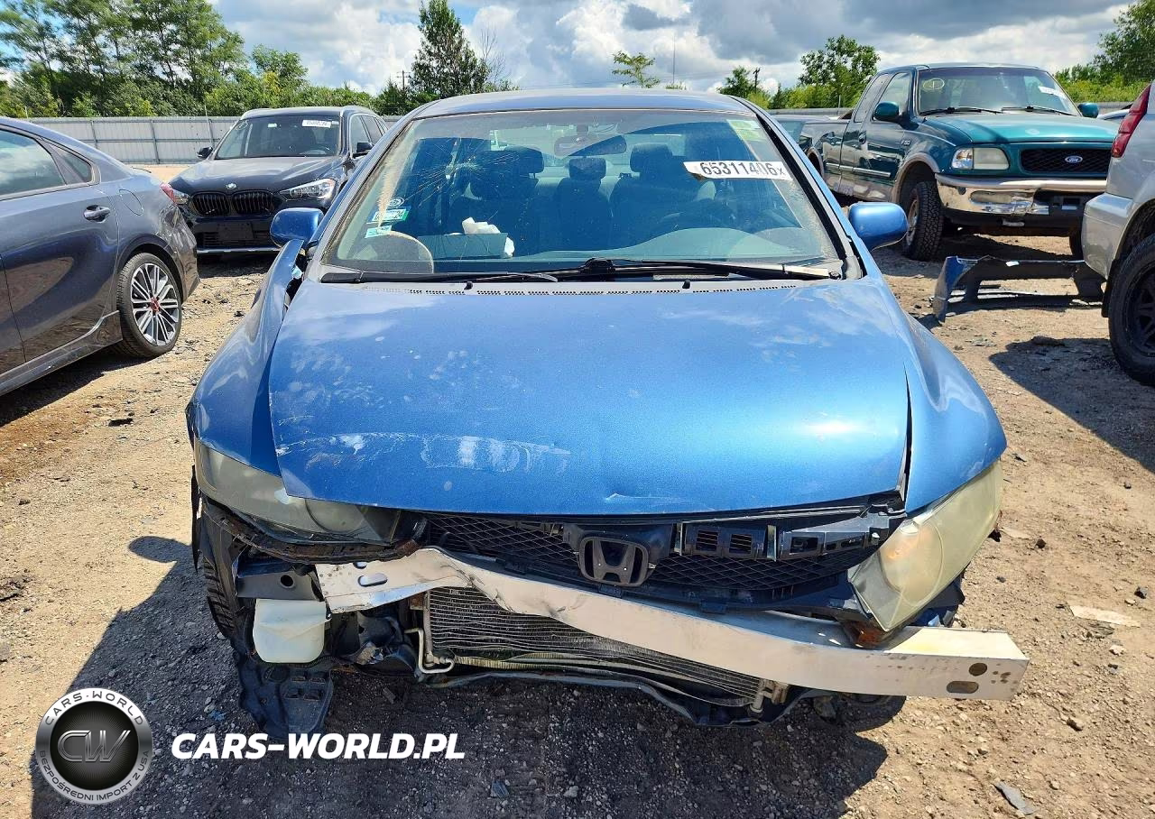2009 Honda Civic Lx VIN:1HGFA165X9L003615 - 5