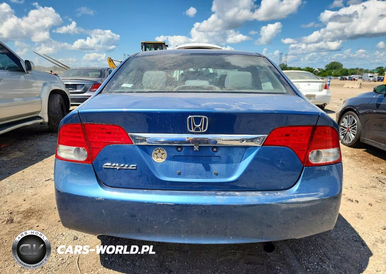 2009 Honda Civic Lx VIN:1HGFA165X9L003615 - 6
