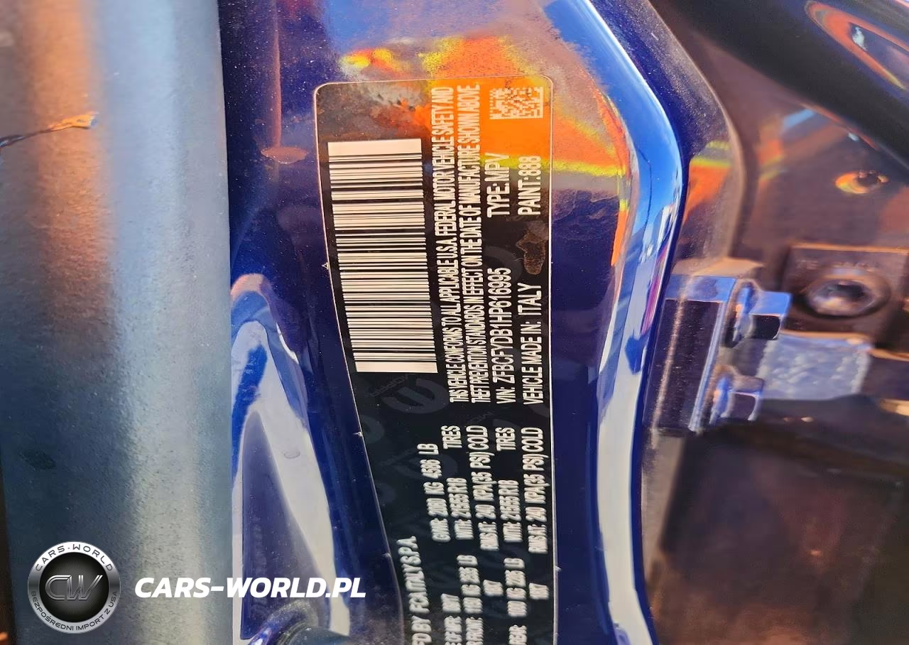 2017 Fiat 500X Lounge VIN:ZFBCFYDB1HP616995 - 13
