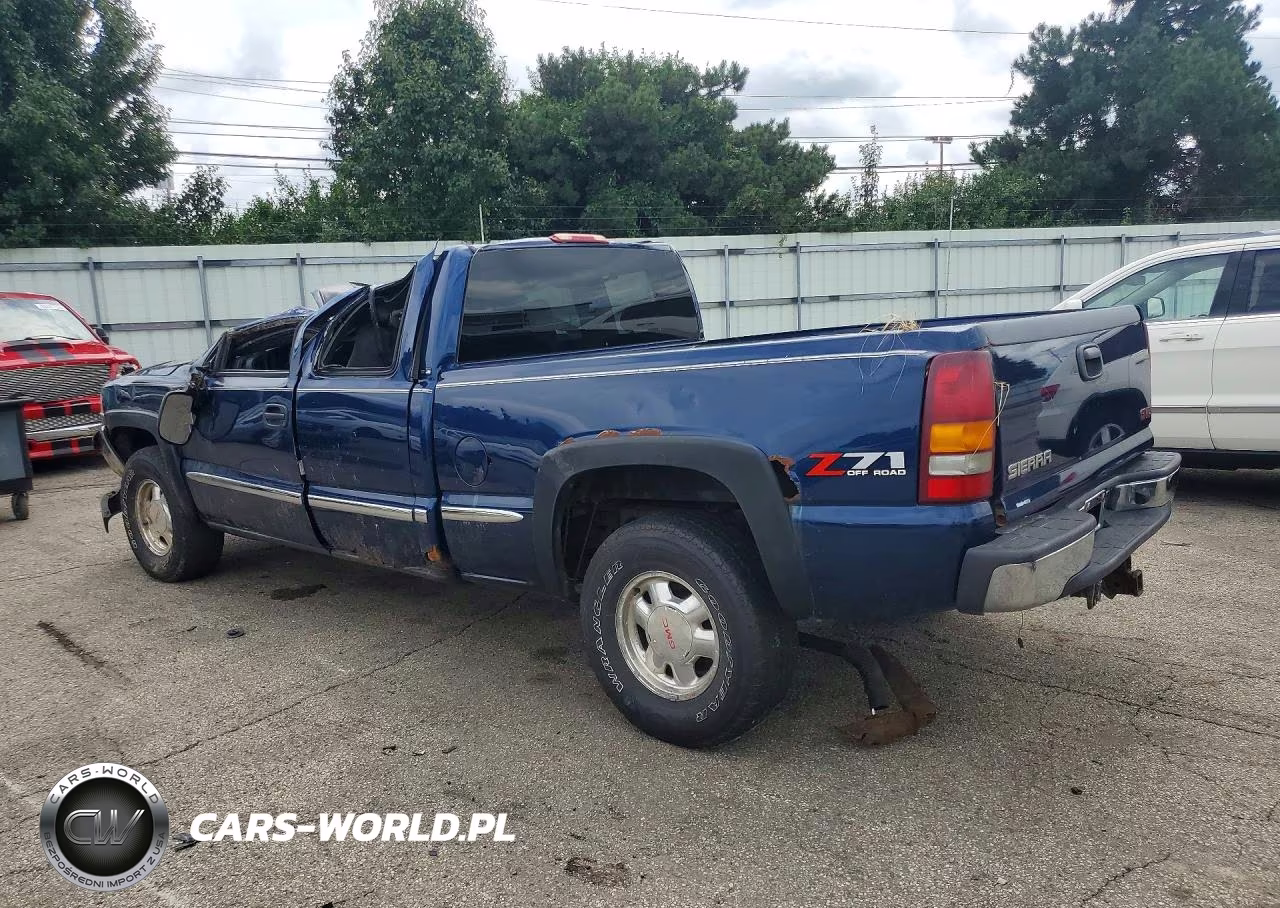 2002 GMC New Sierra K1500 VIN:2GTEK19T321273878 - 2
