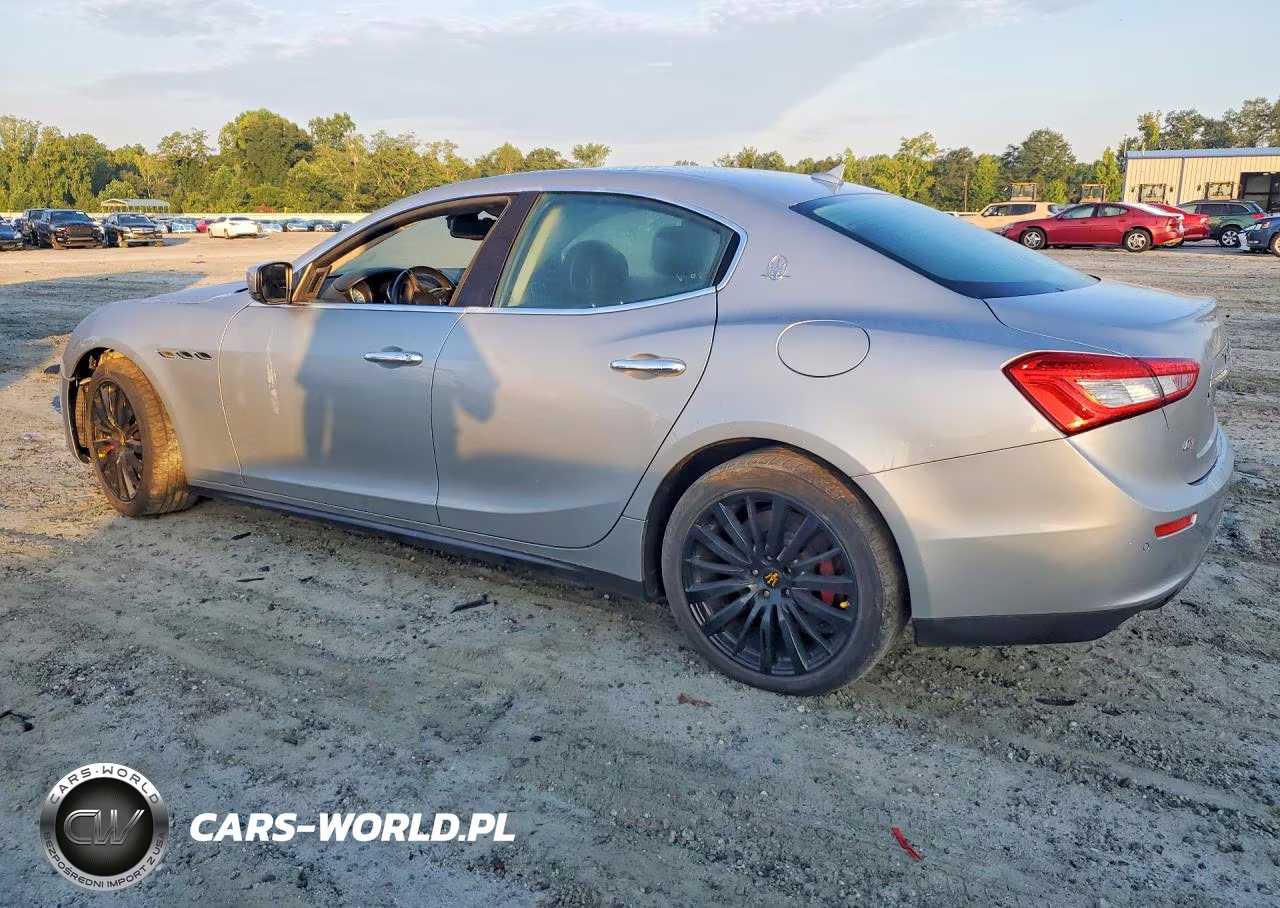 2014 Maserati Ghibli S VIN:ZAM57RTA5E1087823 - 2