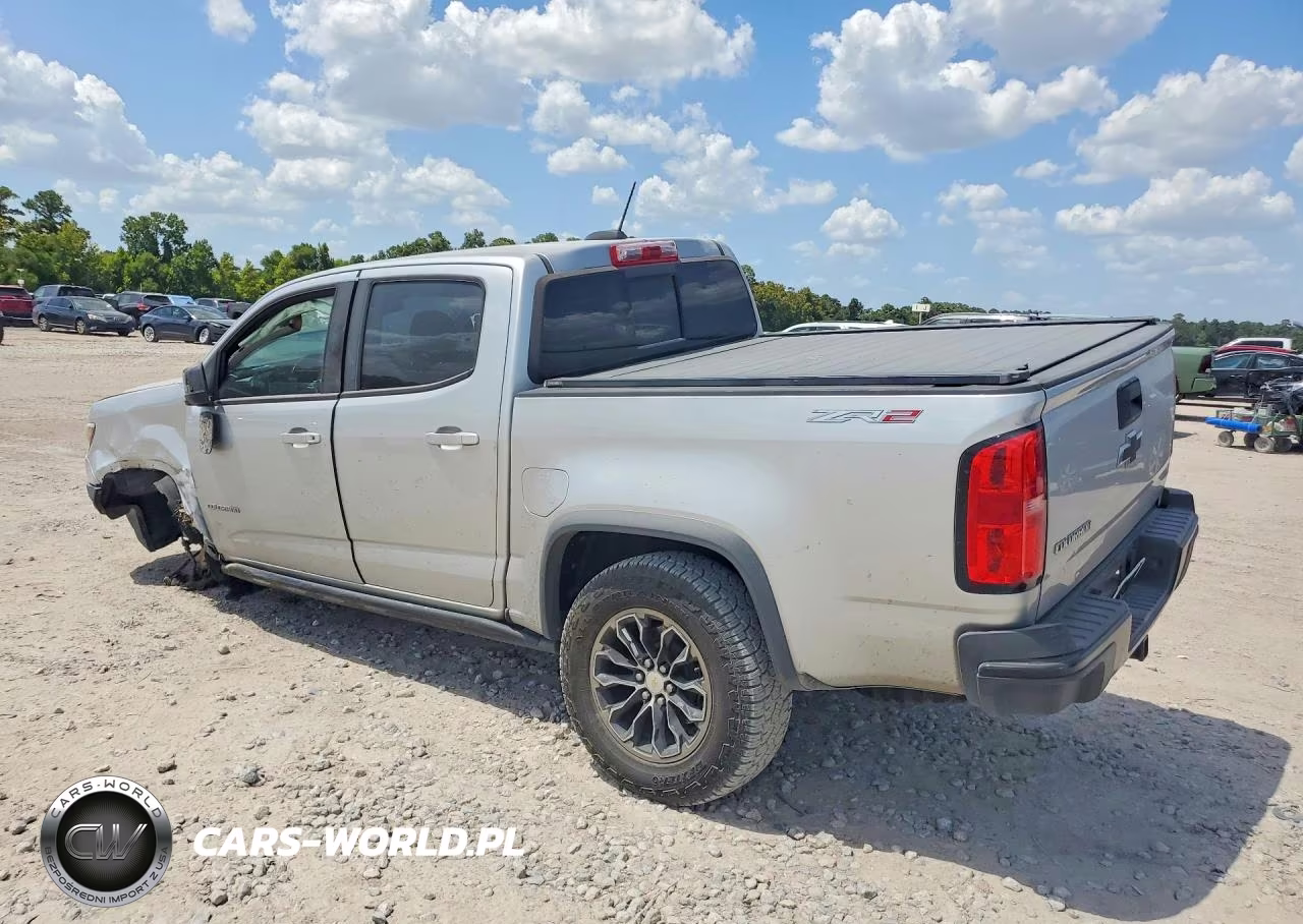 2019 Chevrolet Colorado Zr2 VIN:1GCPTEE15K1193022 - 2