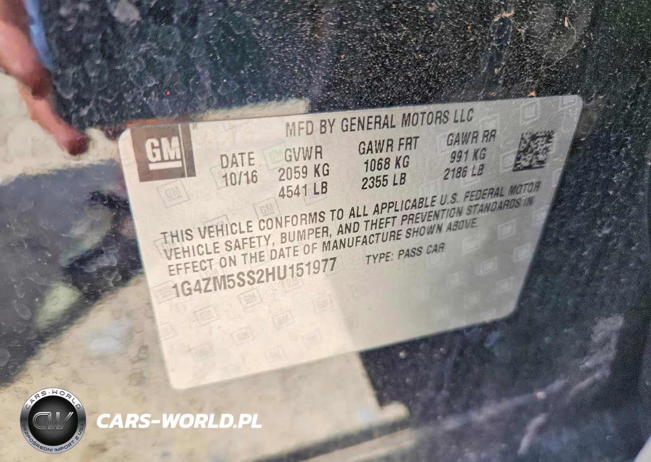 2017 Buick Lacrosse VIN:1G4ZM5SS2HU151977 - 13