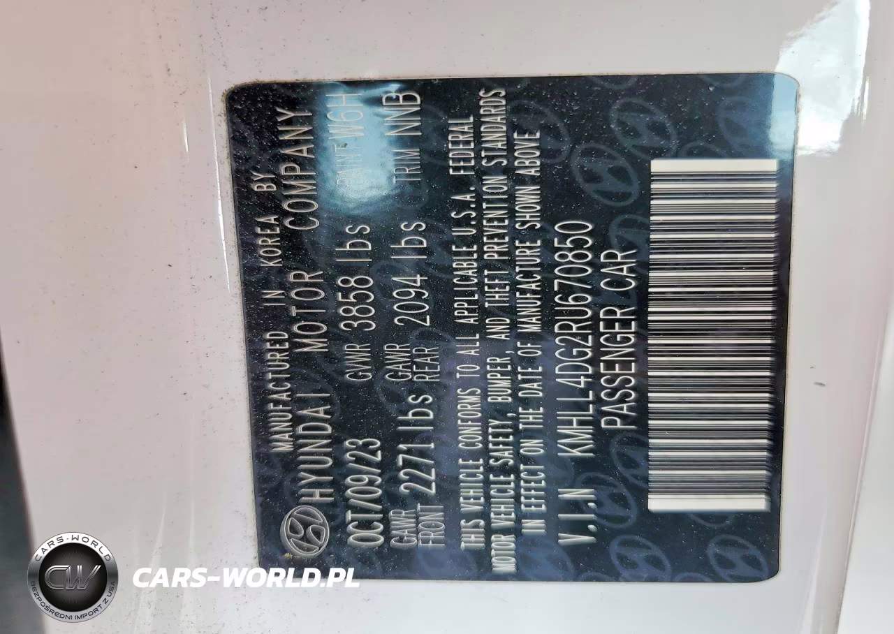 2024 Hyundai Elantra Se VIN:KMHLL4DG2RU670850 - 13