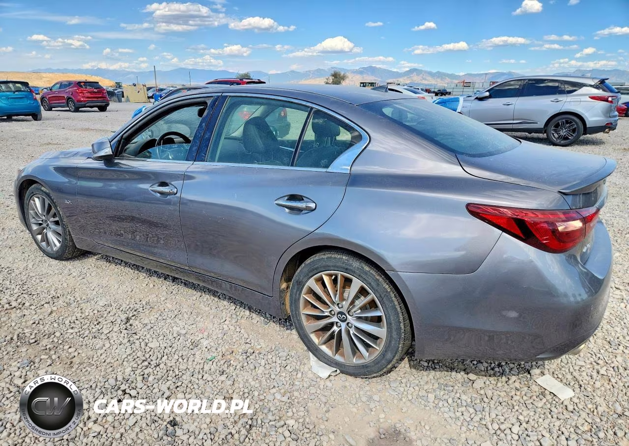 2018 Infiniti Q50 3.0T Luxe VIN:JN1EV7AR2JM444197 - 2
