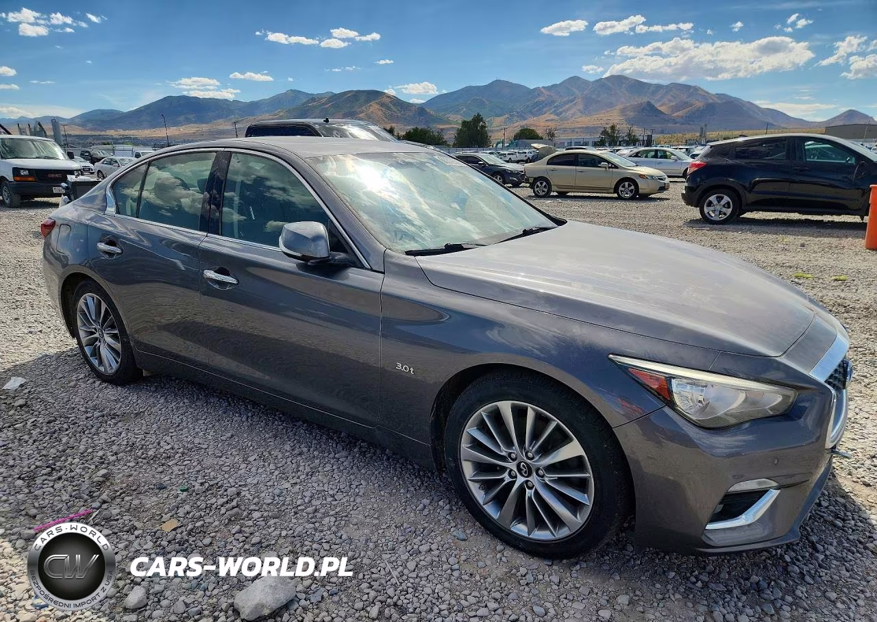 2018 Infiniti Q50 3.0T Luxe VIN:JN1EV7AR2JM444197 - 4