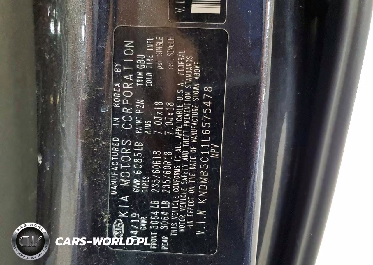 2020 Kia Sedona Ex VIN:KNDMB5C11L6575478 - 13