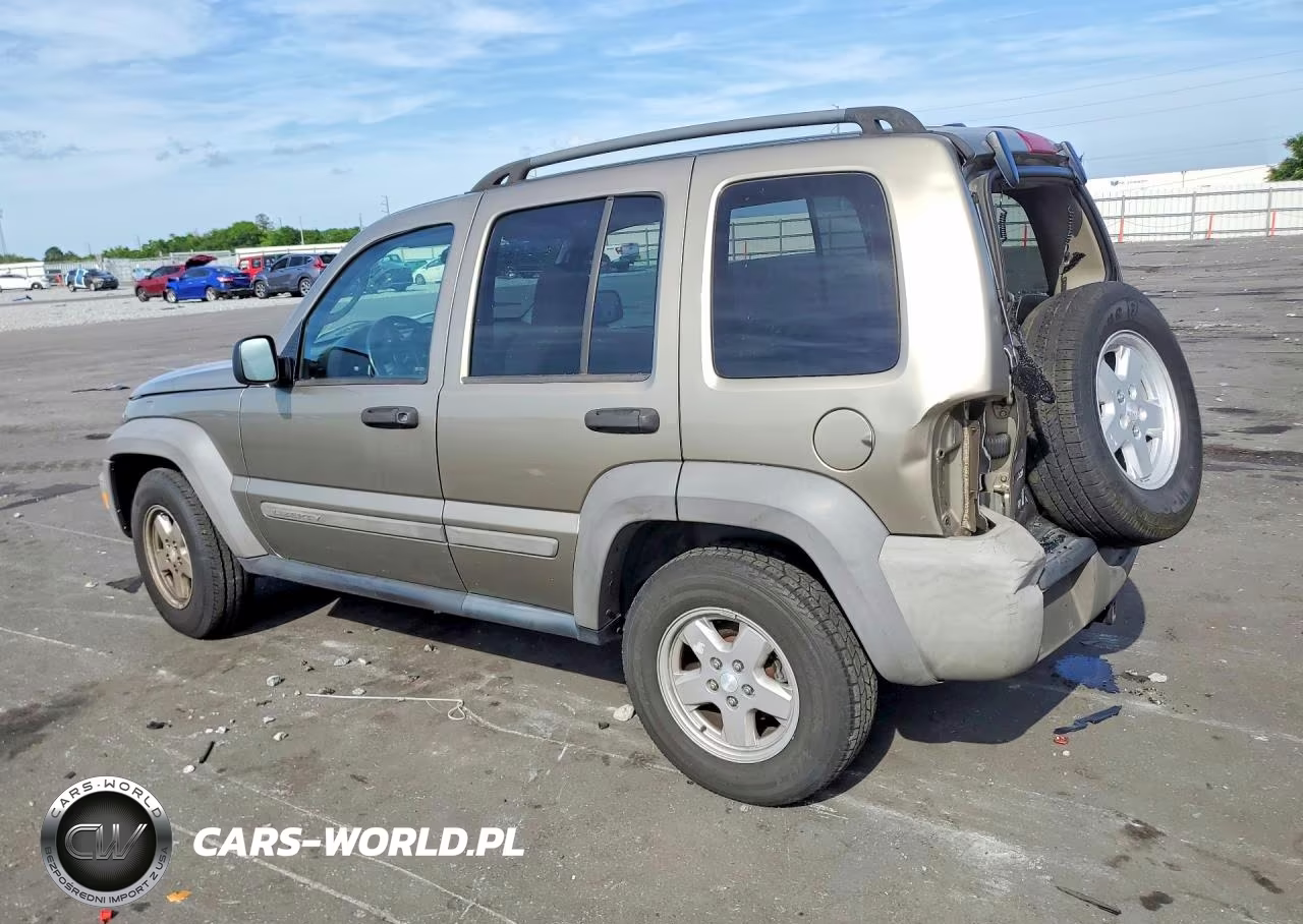 2007 Jeep Liberty Sport VIN:1J4GK48K47W541379 - 2