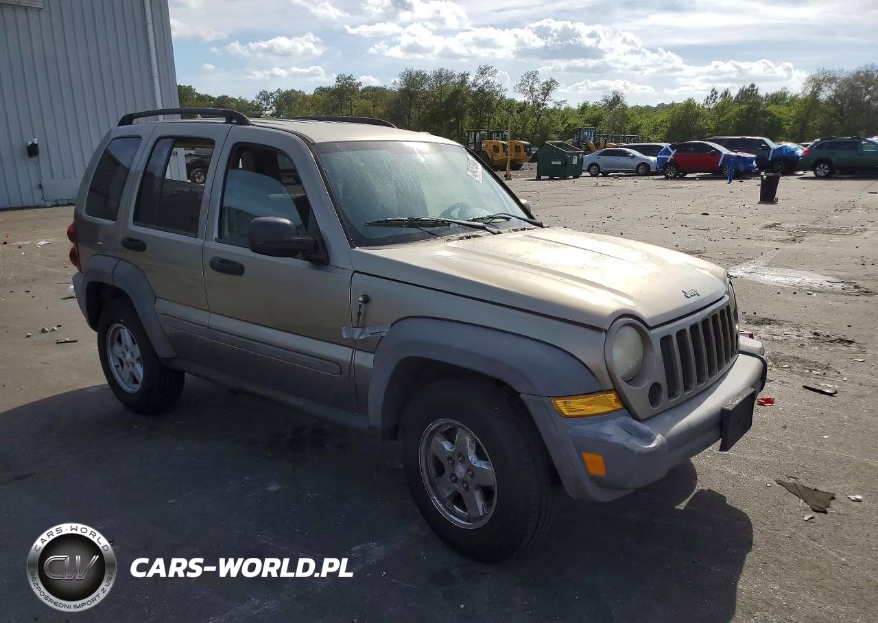 2007 Jeep Liberty Sport VIN:1J4GK48K47W541379 - 4
