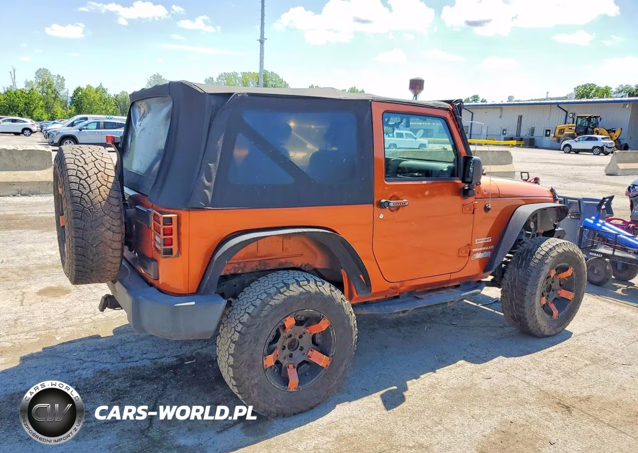 2010 Jeep Wrangler Sport VIN:1J4AA2D12AL205054 - 3