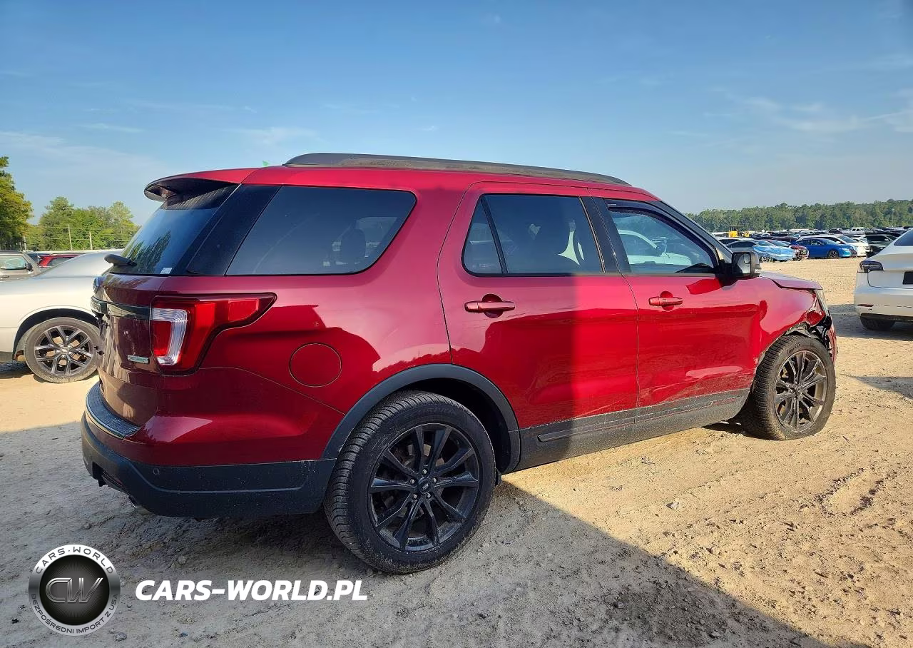 2018 Ford Explorer Xlt VIN:1FM5K7DH7JGA39634 - 3