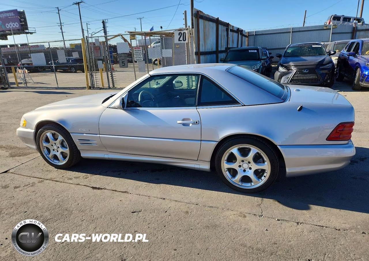 2002 Mercedes-Benz Sl 500 VIN:WDBFA68F72F204506 - 2