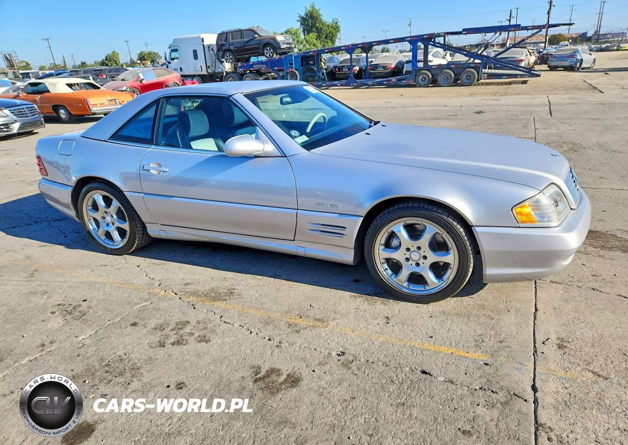 2002 Mercedes-Benz Sl 500 VIN:WDBFA68F72F204506 - 4
