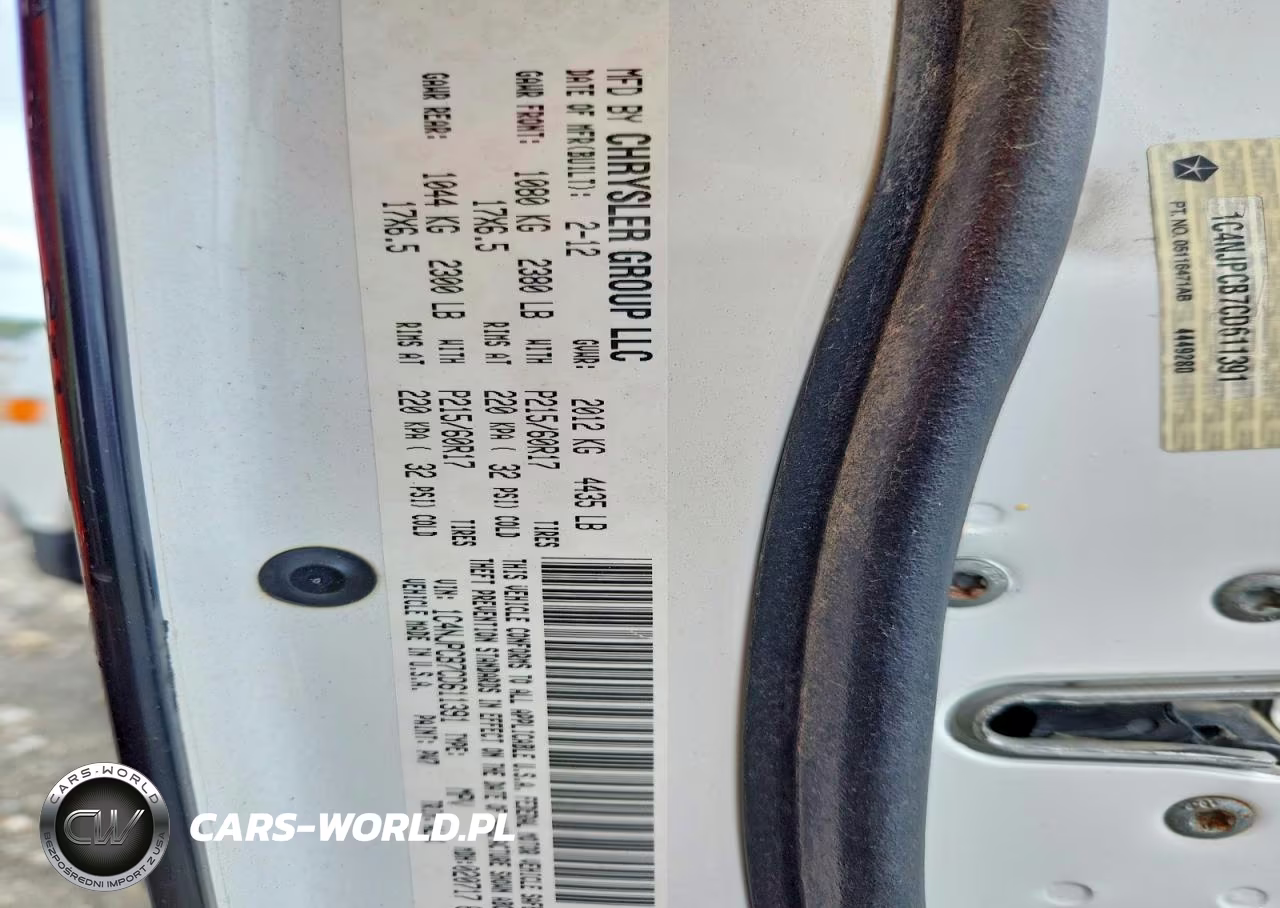 2012 Jeep Patriot Limited VIN:1C4NJPCB7CD611391 - 12