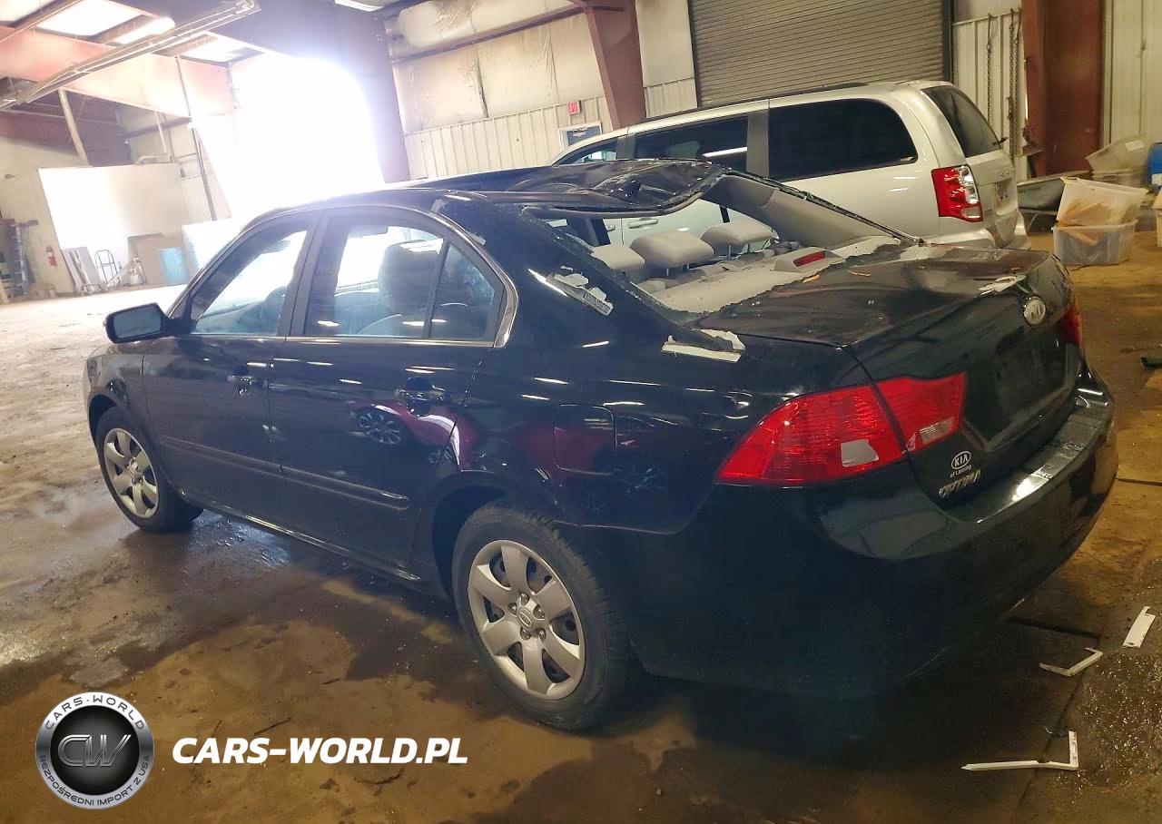 2010 Kia Optima Lx VIN:KNAGG4A81A5395183 - 2