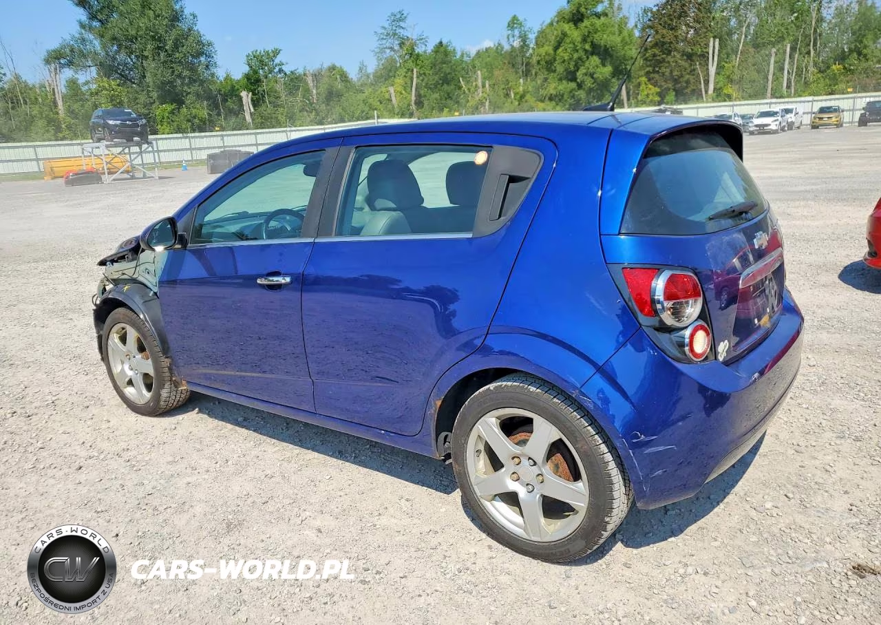 2013 Chevrolet Sonic Ltz VIN:1G1JE6SG3D4162103 - 2