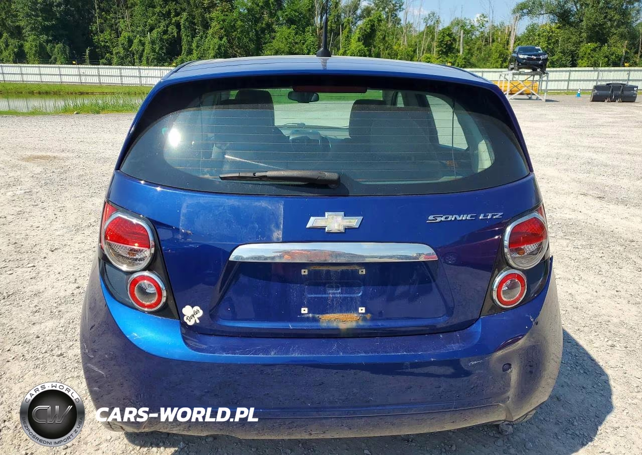 2013 Chevrolet Sonic Ltz VIN:1G1JE6SG3D4162103 - 6