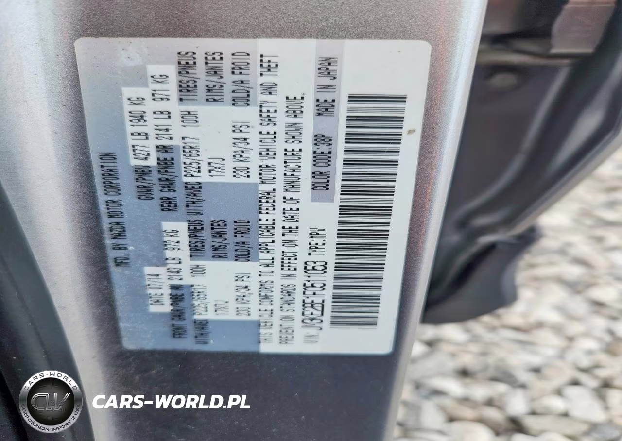 2015 Mazda Cx-5 Sport VIN:JM3KE2BE1F0511053 - 13