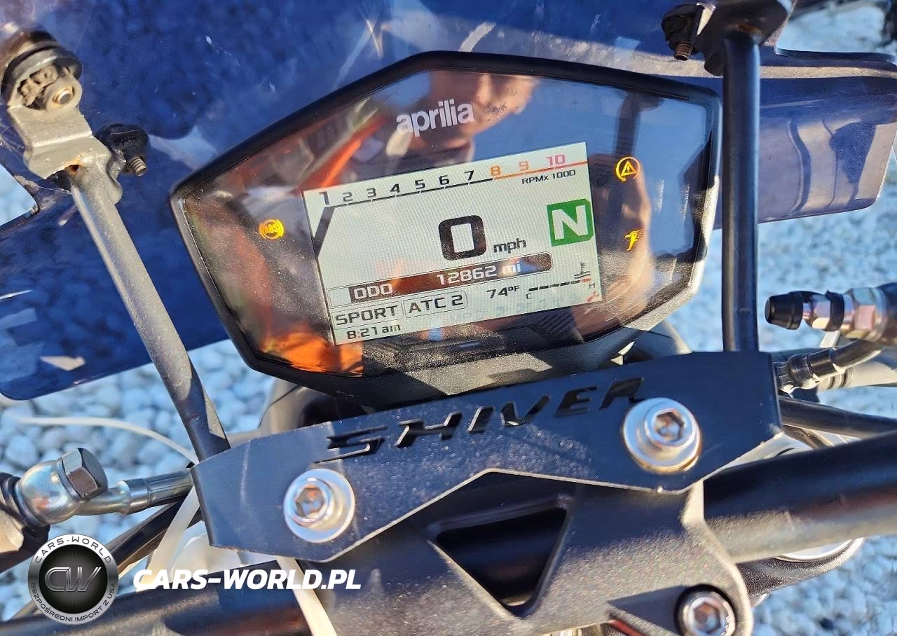 2018 Aprilia Shiver 900 VIN:ZD4KHU000JS000065 - 7