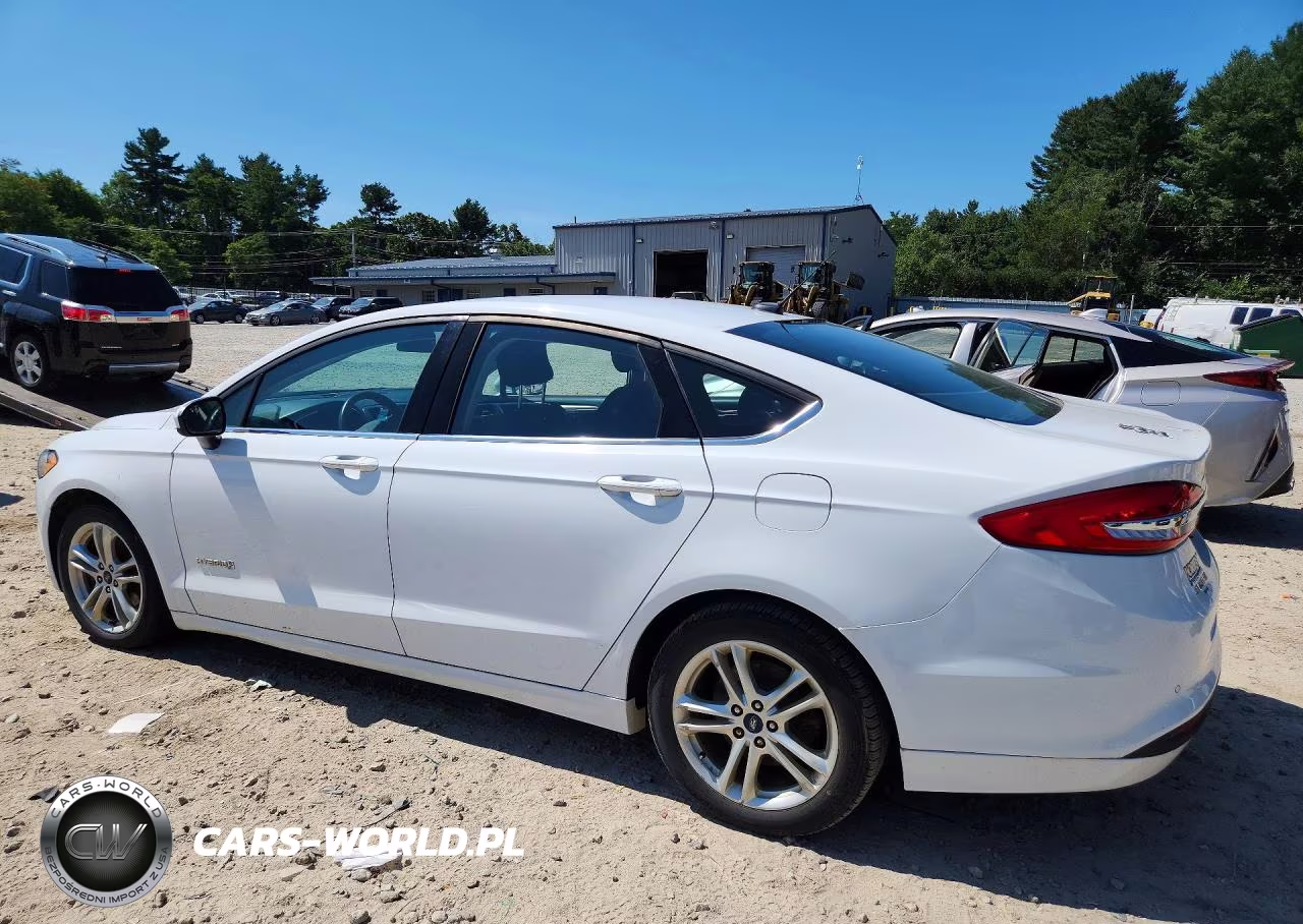 2018 Ford Fusion Se Hybrid VIN:3FA6P0LU0JR105780 - 2