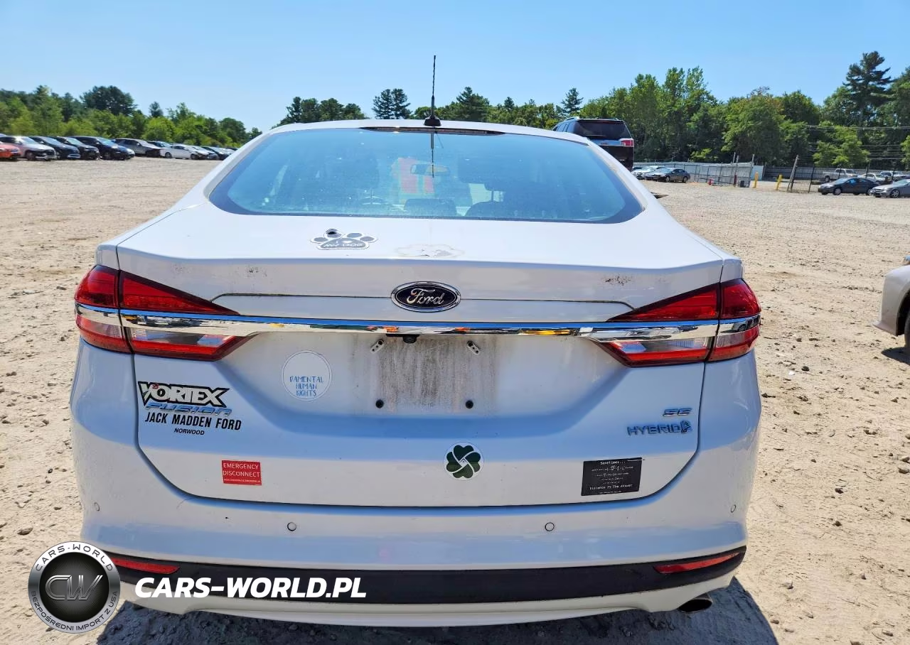 2018 Ford Fusion Se Hybrid VIN:3FA6P0LU0JR105780 - 6