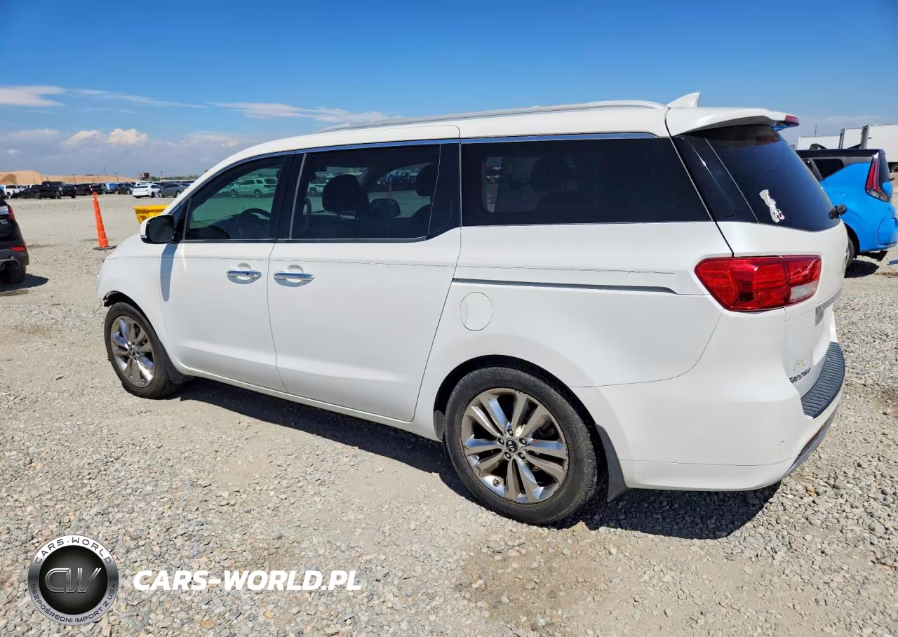 2015 Kia Sedona Sxl VIN:KNDME5C17F6033474 - 2