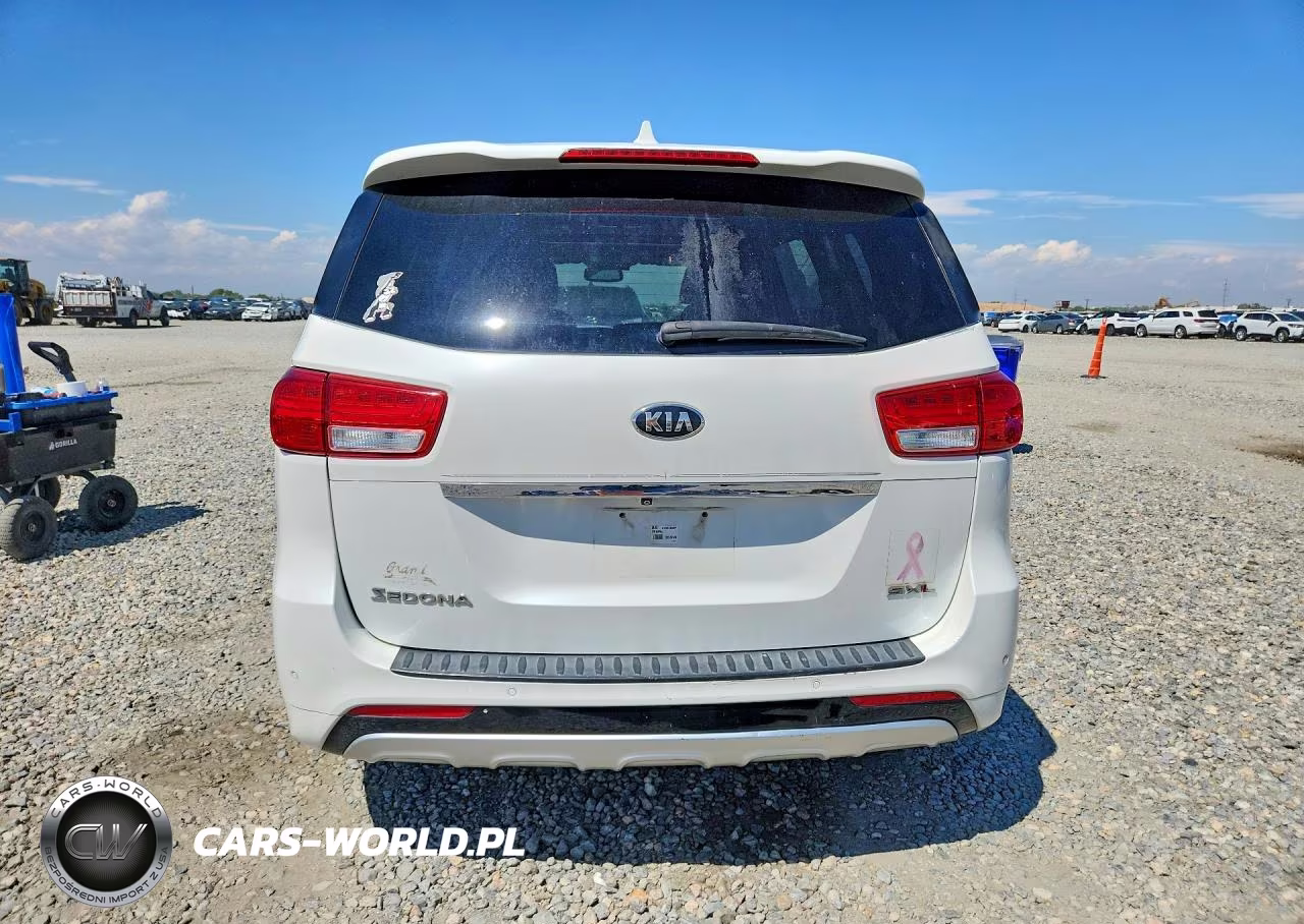 2015 Kia Sedona Sxl VIN:KNDME5C17F6033474 - 6