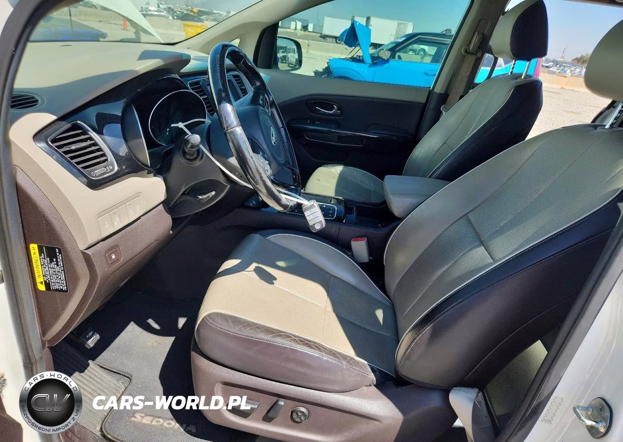 2015 Kia Sedona Sxl VIN:KNDME5C17F6033474 - 7