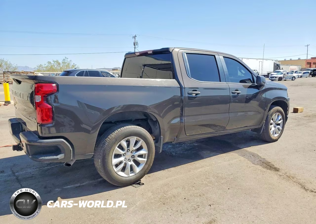2021 Chevrolet Silverado C1500 Custom VIN:1GCPWBEK4MZ445894 - 3