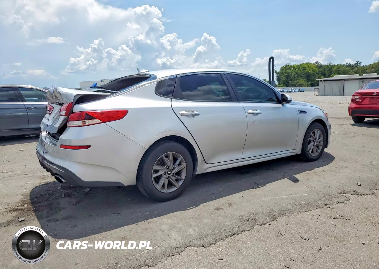 2019 Kia Optima Lx VIN:5XXGT4L32KG341422 - 3
