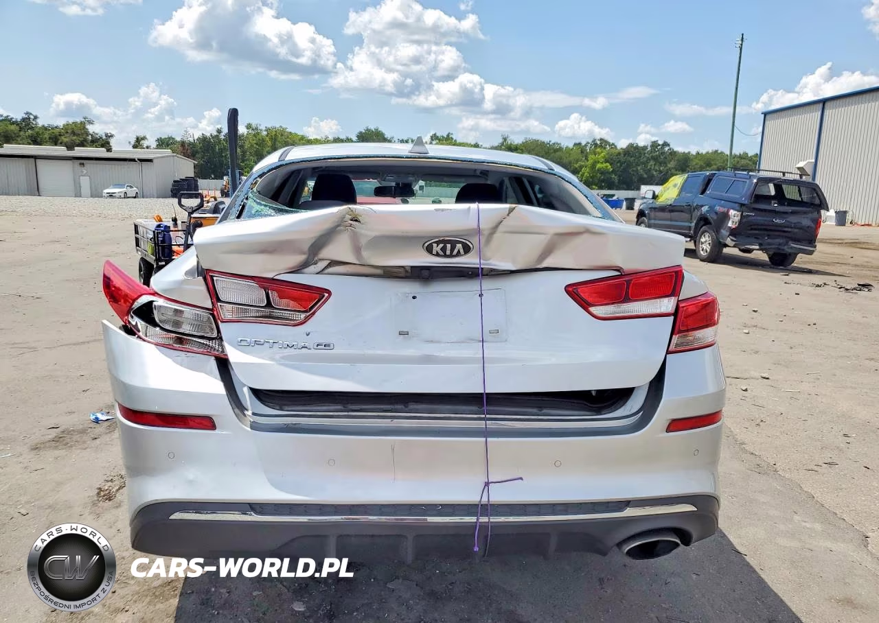 2019 Kia Optima Lx VIN:5XXGT4L32KG341422 - 6