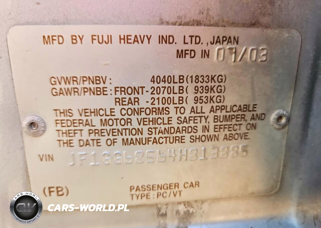 2004 Subaru Impreza Outback Sport VIN:JF1GG68564H813885 - 12