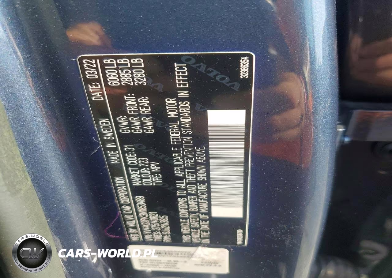 2022 Volvo Xc90 T6 Momentum VIN:YV4A22PK3N1853489 - 13