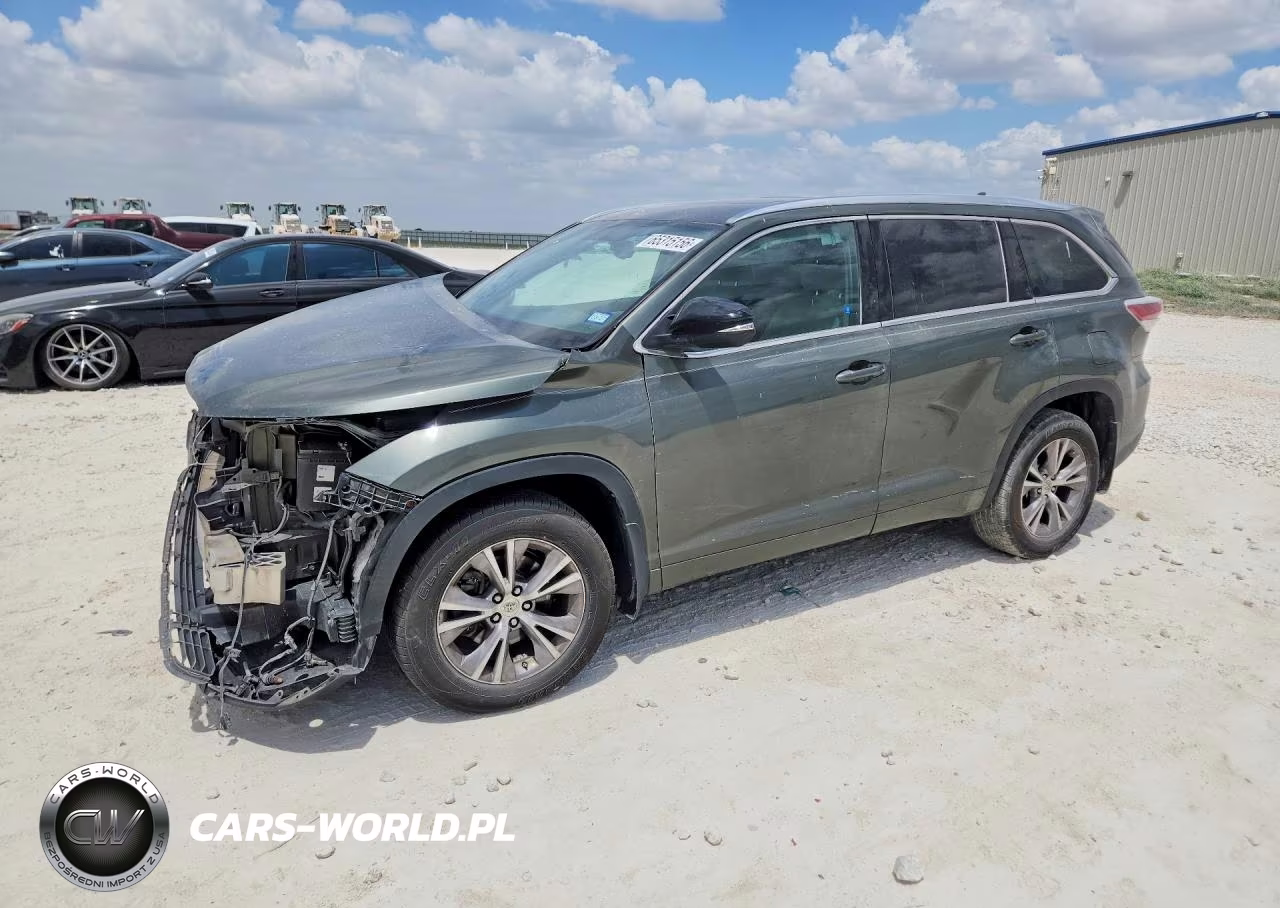 2015 Toyota Highlander Xle – zdjęcie 1 z 12